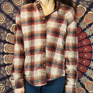 Vintage Hipster Red Flannel